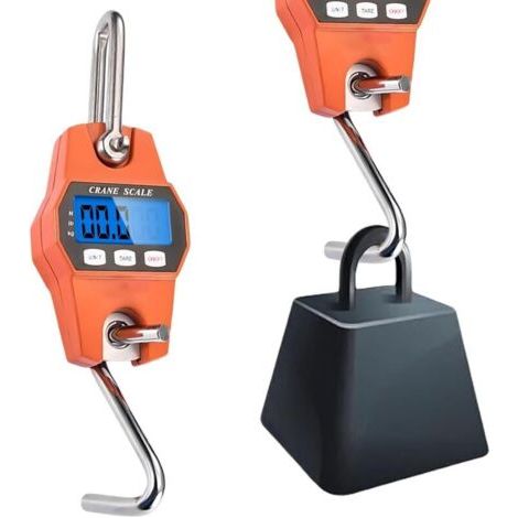 Hängewaage, 300 Kg, Digital, Mit Haken, Elektronischer Kran, Mit Lcd-display, Tragbar, Mit Präzisem Ladefedersensor, Für Reisen, Familienleben, Koffer, P