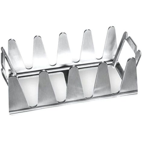 Universeller Barbecue-grill Aus Edelstahl – Küchenzubehör. Maße: 19,5 X 9,5 X 7 Cm (1 Stück), Dicke: 1,0 Mm