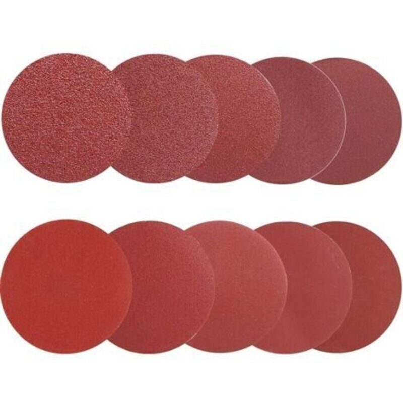 100 Stück 75 Mm Ponçage-scheibe, Schleifscheibe, Schleifpapier 40/80/100/180/240/320/400/800/1200/2000 (10 Schleifscheiben Je Körnung)