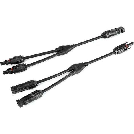 1 E Y-stecker, Solar-pv-kabel, Männlich, Weiblich, Solarpanel-kabel M/f/f Und F/m/m, Y2-abzweigstecker, 1 Y-förmige Photovoltaik-stecker
