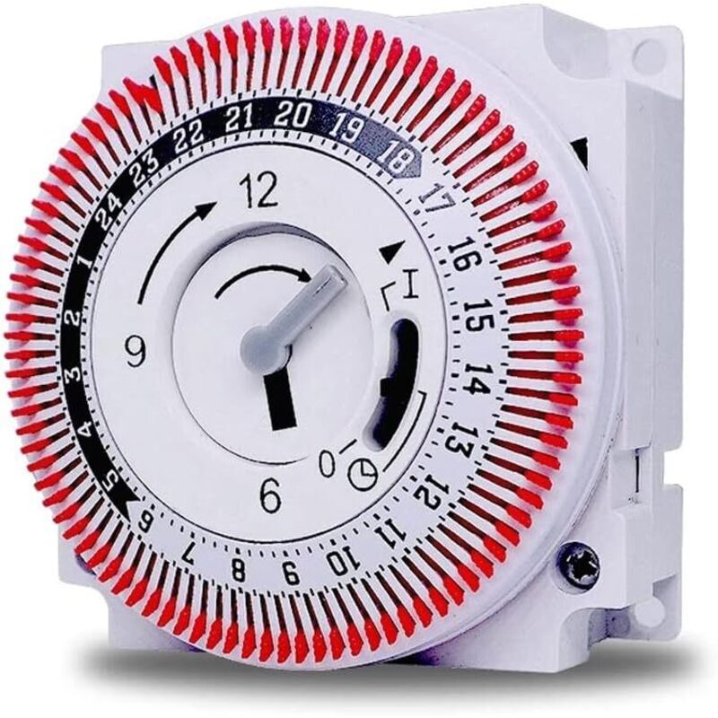 Mechanischer 250-v-timer, Automatischer Aufzieh-timer, Countdown, Industrieller Stromverteilungsschalter