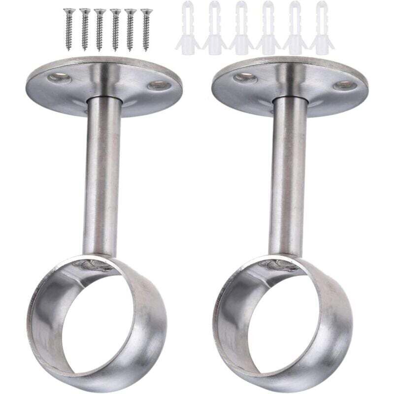 32-mm-träger Für Rollstühle, Halterung Für Die Brautdusche Aus Rostfreiem Edelstahl, Befestigung Der Robusten Halterung Für Den Außenbereich, Küche, Schrank