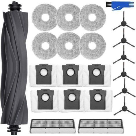 Zubehörset Für Den Saugroboter Dreame L10s Pro Ultra Heat/l10s Ultra Gen 2, 6 Beutel Mit Beutel, 6 Chiffon-täschchen, 1 Hauptbürste, 2 Filter, 6 Seitentaschen, Teile