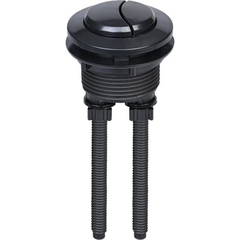 Bouton De Chasse D'Eau Ø 38 Mm - Actionneur De Chasse - Pièce De Réparation Et De Remplacement Pour Réservoir De Wc (farbe: Schwarz)