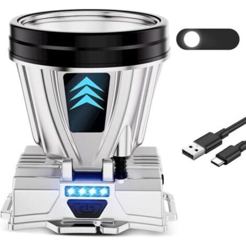 Pr Lampe Frontale Led Wiederaufladbar, Lampe Frontale Led, Lampe Frontale Étanche Ixp5 - Lumières Blanches