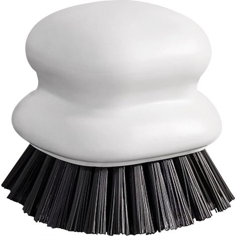 Pinsel Zum Waschen Mit Vielen Knöpfen, Pinsel Zum Reinigen Der Küche, Pinsel Zum Waschen Mit Nylonfäden (1 Pinsel Aus Weißem Nylon)