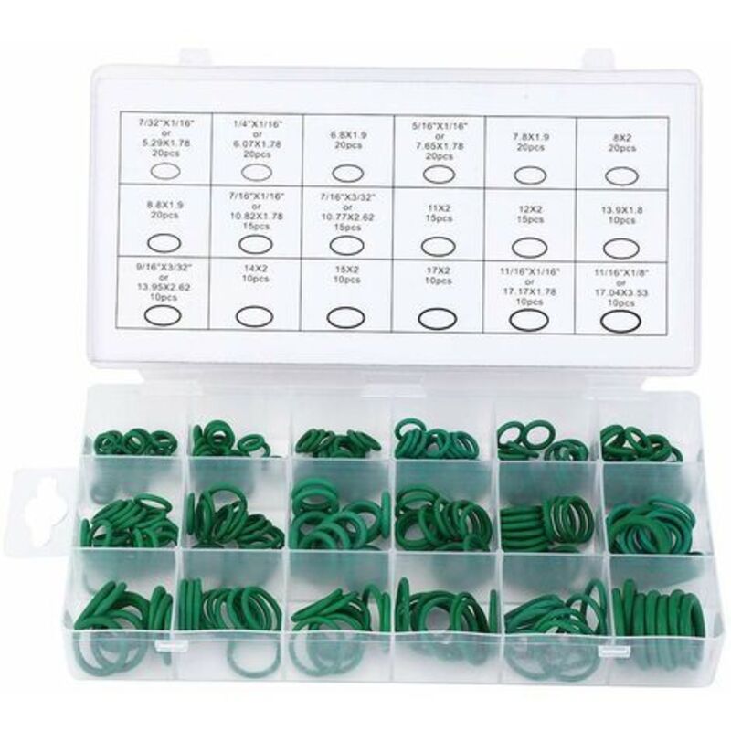 O-ring, 270-teiliger Hochtemperaturbeständiger O-ring, Buna-n-gummiring-sortiment-kit