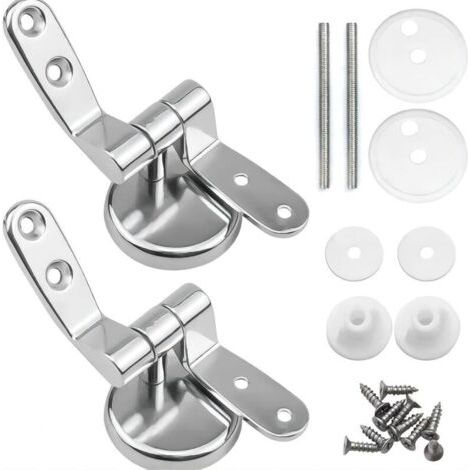 Ersatz Für Toilettensitzscharniere Aus Zinklegierung Mit Expandierender Gummimutter Für Toiletten-sackloch