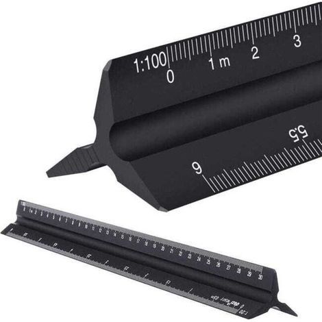 Dreieckswinkel, Dreieckswinkel-architektur, Winkeldreieckswinkel Aus Metall-aluminium Für Winkelmesser 1:100,1:200,1:250, 1:300,1:400,1:500