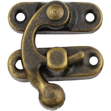 Packung Mit 20 Riegeln Im Antik-bronze-stil Im Vintage-antik-stil Mit Linkem Schwingarm