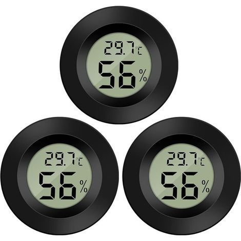 Mini Digital Lcd Thermometer Hygrometer Temperatur Luftfeuchtigkeit -50 70℃ 10% 99% Rh Tragbares Thermometer