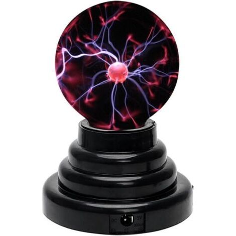 Lampe Boule Plasma Taktil - Lampe Magique Boule De Foudre