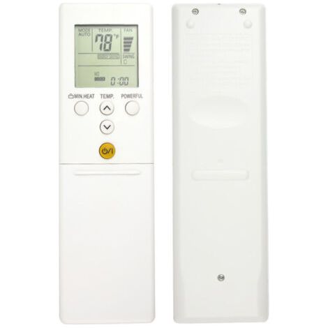 – Fujitsu Ar Rem1u Klimaanlagen-fernbedienung – Fahrenheit/celsius-doppelanzeige – Schiebedesign – Strapazierfähiges Abs-material