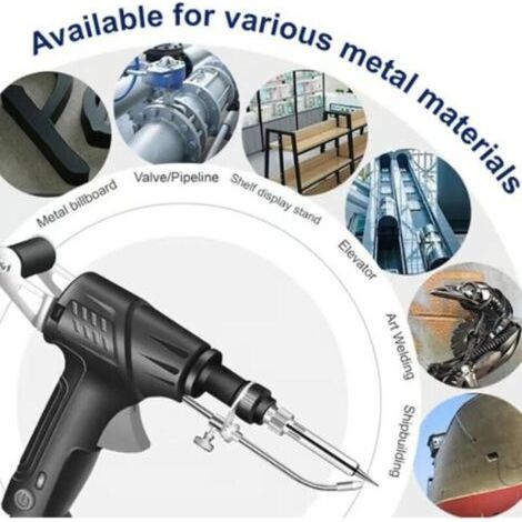 Industrielle Interne Heizschweißwerkzeuge, Multifunktions-lötkolben, Tragbare 3-in-1-schweißpistole Für Metall, Grün