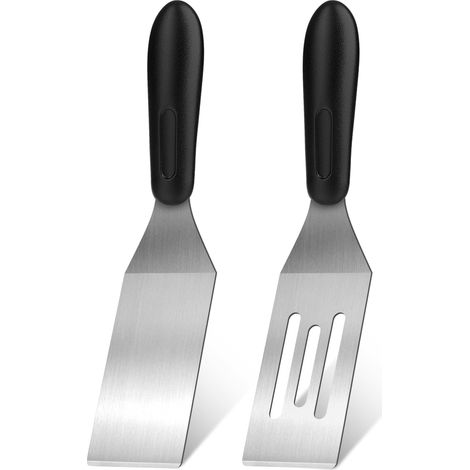 Set Aus Edelstahlspateln, Mini-küchenspatel Mit Langer Haltbarkeit (set Aus 2 Teilen)