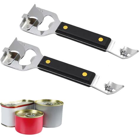 Ouvre-bouteille - Ouvre-boîte Manuel - Ouvre-boîte Multifonction 4 En 1 (2 Modelle)