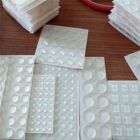 1 Stück Gummi-schutzstopper, Transparente Klebefüße, Stoßfest, Geräuscharm, Ideal Für Möbel, Selbstklebende Stoßdämpfer, Puffer Für Tür, Möbelpuffer