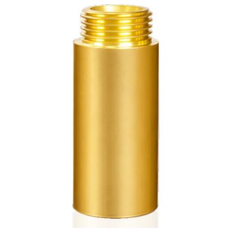 Wasserhahnverlängerung G1/2 Zoll X 50 Mm, Messing Wasserhahnverlängerung G1/2 Zoll (f Ø 19,5 Mm X M Ø 20,3 Mm) 50 Mm, Hahnverlängerungsanschluss, Gewindeanschluss