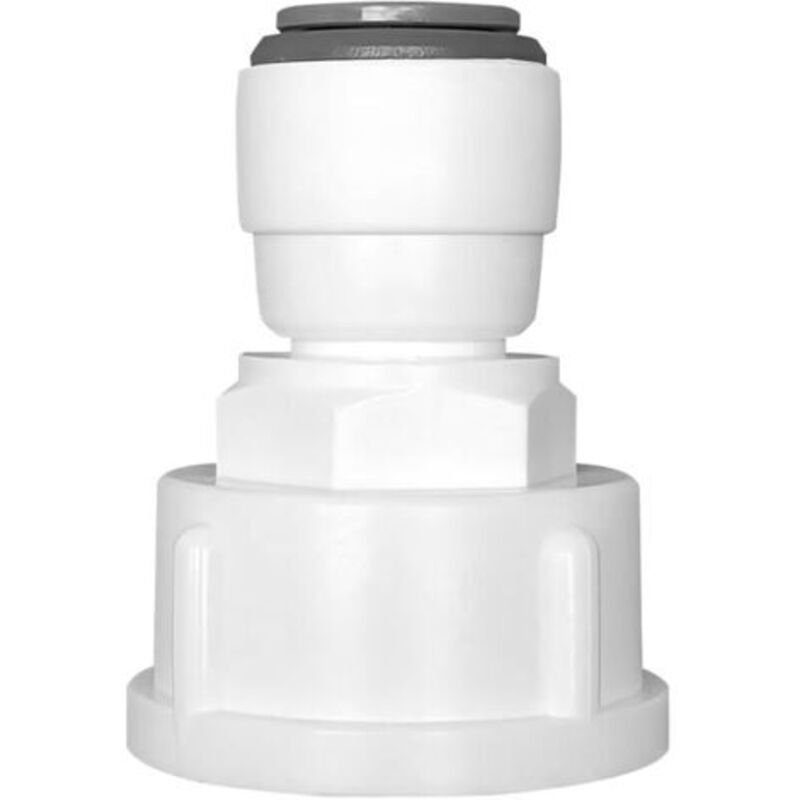 1 Stück Wasserfilter-anschlüsse, 3/8-zoll-schnellverbinder, Umwandelbar In 3/4-zoll-innengewinde, Doppelgelenk, Wasserfilter-schnellverbinder