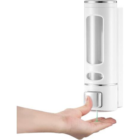 Seifenspender Zur Wandmontage, 450 Ml – Manueller Shampoo- Und Duschgelspender Für Badezimmer Und Küche – Lotionbehälter – Praktisch Und Stilvoll