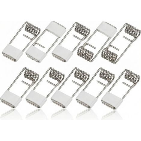 Set Mit 10 Clips (46 X 19 Mm) – Langlebige Befestigungsclips Für Led-strahler – Universelle Kompatibilität