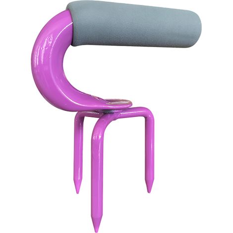 Cultivateur Manuel De Griffe De Jardin En Acier With Poignée, Outil D'Aérateur Pelouse Pour Parterres Jardin, Pot Plantes Culture En Pot, Aérateur Violet, Outil Pelouse