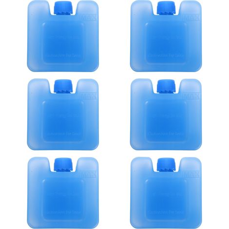 Lot Von 6 Wiederverwendbaren Glasblöcken Für Klimatisierungsventile Für Tragbare Ventilatoren Und Luftkühler Für Langlebige Glasur Für Die Verwendung Im Maison Bureau Extérieur 7 X 7 X 3 Cm