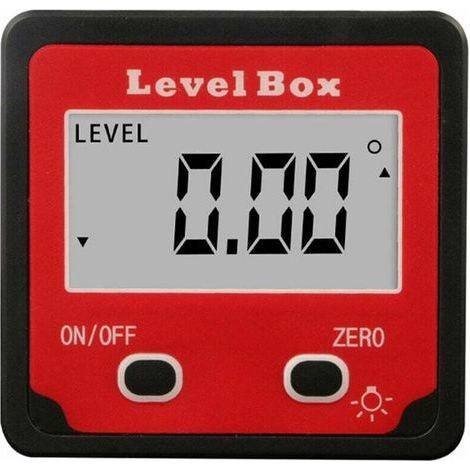 Aiperq Inclinometer De Rapporteur De Niveau Numerique, Pour Menuiserie / Batiment / Automobile