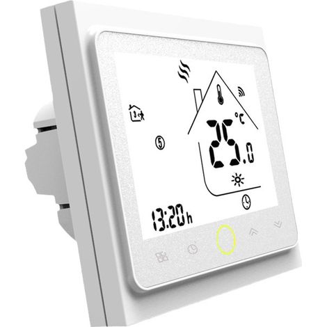 Smart Switch Für Fußbodenheizung, Wlan-thermostat, Temperaturregler Für Elektrische Fußbodenheizung, Kompatibel Mit Amazon Alexa, Google Home Und Ifttt, 16 A, 95–240 V
