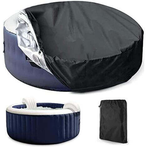 Housse De Protection Für Piscine Ou Spa, Ronde Couvercle Du Spa Solaire Extérieur Housse Ronde Pour Spa Imperméable À La Poussière Bâche De Protection Imperméable Et Aux Rayons Uv (größe: 21030c