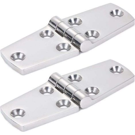 2 Stück Schranktür-schrank, Edelstahl 316, 102 × 38 Mm, Türschild, Verwendet Für Bateaux, Yachten, Schranktür-armaturen, Schrank-armaturen.