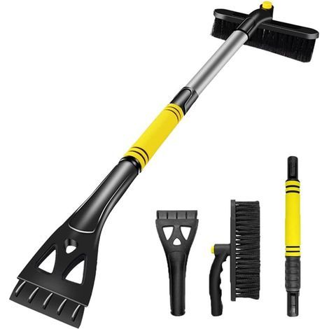Grattoir À Neige, Grattoir À Glace Pour Pare-brise De Voiture, Brosse À Neige De Voiture