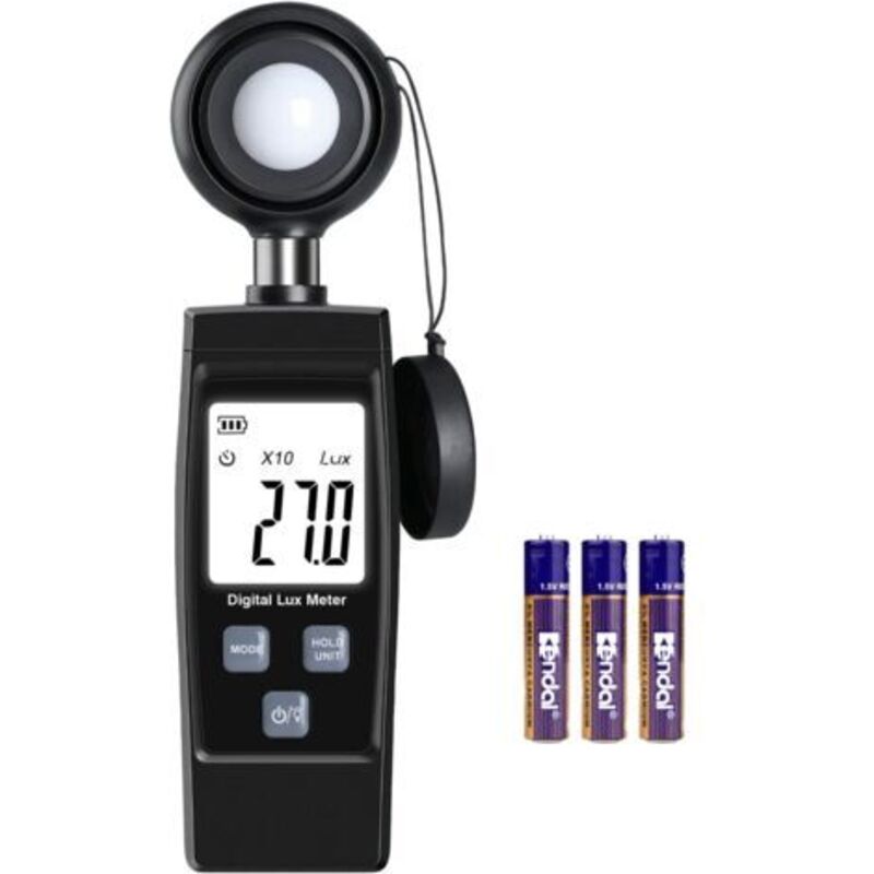 Numerischer Luxmeter, Praktische Pflanzenausstellung, Plein Mit Ungefähr 200.000 Lux, Lux-computer Mit Maximalen/minimalen Werten, Lcd-anzeige
