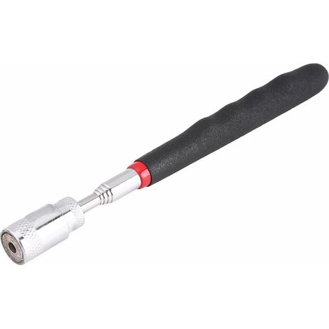 Teleskopisches Magnetisches Aufnahmewerkzeug. Schaumstoffgriff Und Lcd-bildschirm. Ausziehbar Von 19 Bis 69 Cm. Ideal Für Ecken Und Dunkle Orte.