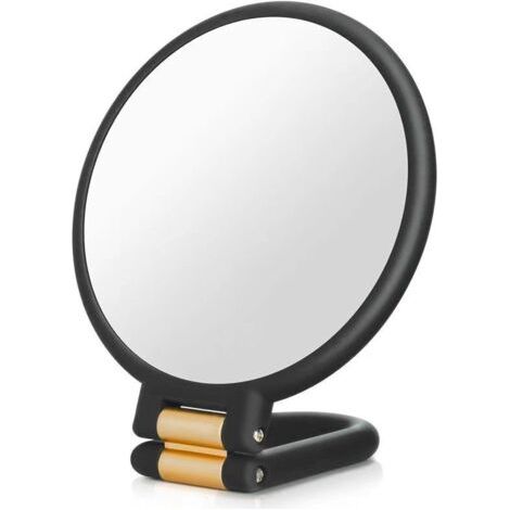 Doppelseitiger 15-facher/1-facher Vergrößerungsspiegel, Handspiegel Mit Klappbarem Griff, Unverzichtbarer Reisespiegel, Make-up-spiegel Für Make-up-hautpflege, Tolles Geschenk Für Mädchen