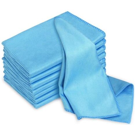 Chiffon-mikrofaser-glas – 8 Stück, Chiffon-mikrofaser-glas 30 X 40 Cm Ohne Spuren – Waschbar