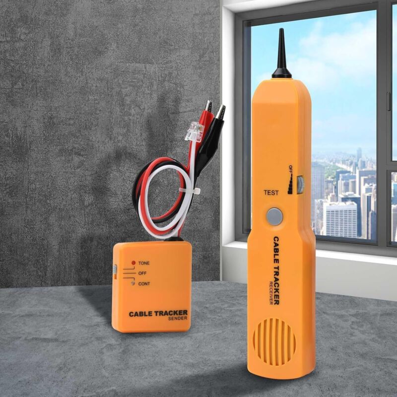 Cable Tracker, Rj11 Kabel-anti-interferenz-multifunktions-lautstärkeregler. Kabeltest Mit Sohngenerator Und Kit Zur Suche Und Anschließendem Kontinuitätstest