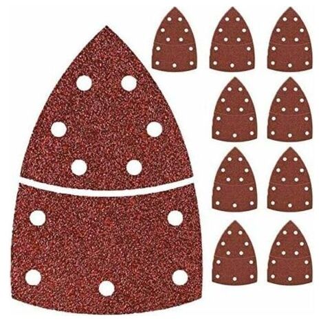 40pcs Multi Sander Schleifblätter Palm Sander Mixed Grain