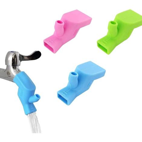 3 Stück Kinder-wasserhahnverlängerung, Für Badezimmer, Küche, Händewaschen Und Gesicht, Baby-wasserhahn-verlängerung, Lebensmittelechtes Silikon, Wasserhahn-verlängerung Für Kinder