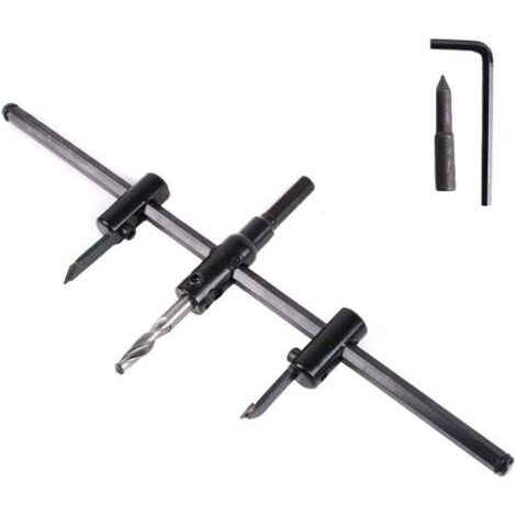 Einstellbare Mechanik Von 30 Bis 300 Mm. Einstellbarer Kreis Für Cloison Sèche, Holz Und Arbeit Diy, Coupe Round Précise
