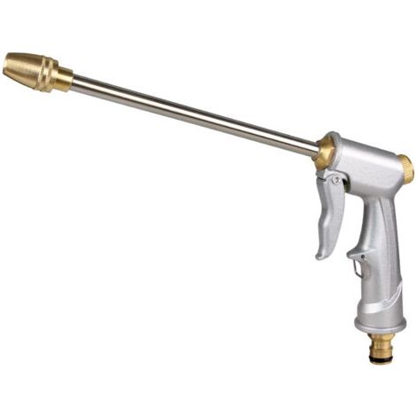 Gartenbewässerungspistolen, Verstellbarer Hochdruck-bewässerungsspray Aus Metall, Wasserdichte Spritzpistolendüse