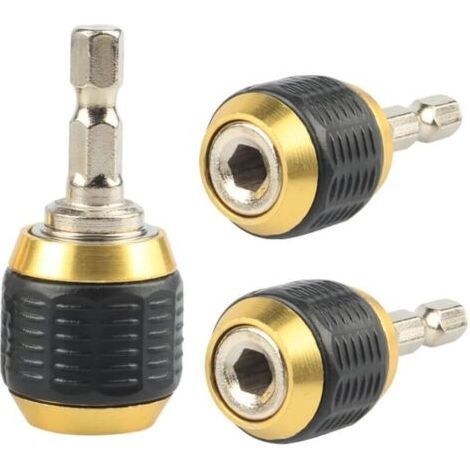 Einziehbarer Bohrfutteradapter 1/4" Universalanschluss Für Bohrmaschine, Schnellwechselzubehör