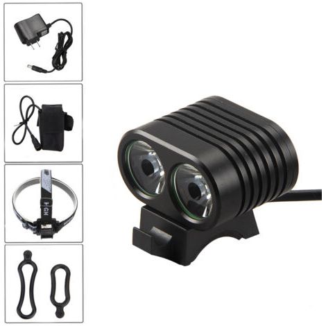 Led-frontlampe, Wiederaufladbare Usb-frontlampe Mit Bewegungsmelder, Camping, Vortrag, Wandern, Radfahren