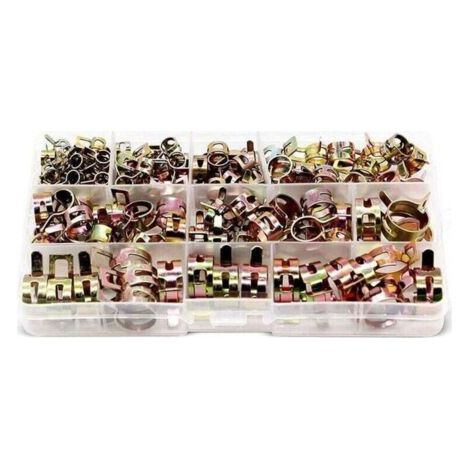 100 Stück Federschlauchklemmen, Schlauchfederklemmen, Rohrklemmen, Verstellbare Federklemmenklemmen Für Schlauchleitungen – 6 Mm/7 Mm/8 Mm/9 Mm/10 Mm/11 Mm/12 Mm/14 Mm/15 Mm/17 Mm