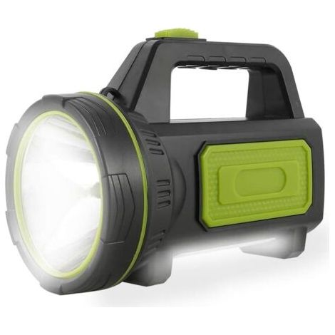 Ultrastarke Led-taschenlampe, Wiederaufladbar Über Usb, 13500 Lumen, 6000 Mah, Seitenlicht, Wasserdicht, Hohe Leistung, Für Notfall, Jagd, Wandern Und Camping (mit Seitenlicht).