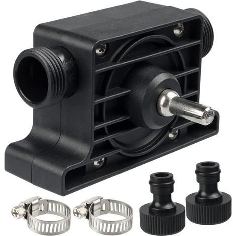 Pompe À Eau Et À Huile Pour Perceuse, Mini Pompe D'Entraînement Portable Pour Perceuse Électrique, Pompe De Vidange Miniatur À Haut Debit Pour Aquarium, Bassin, Jardin, House
