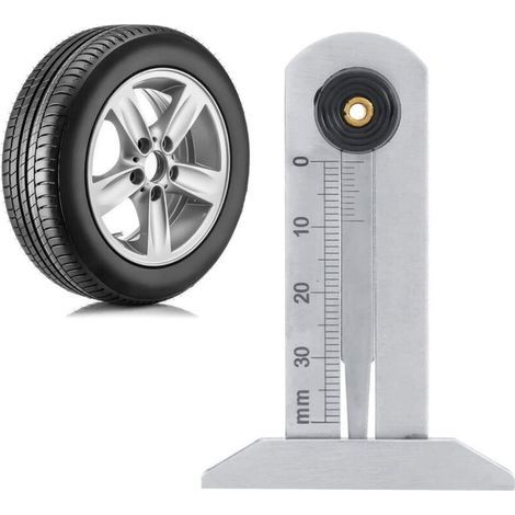 Reifenprofiltiefenmessgerät, Edelstahl-messschieber, Reifenprofiltiefenmessgerät 0-30 Mm