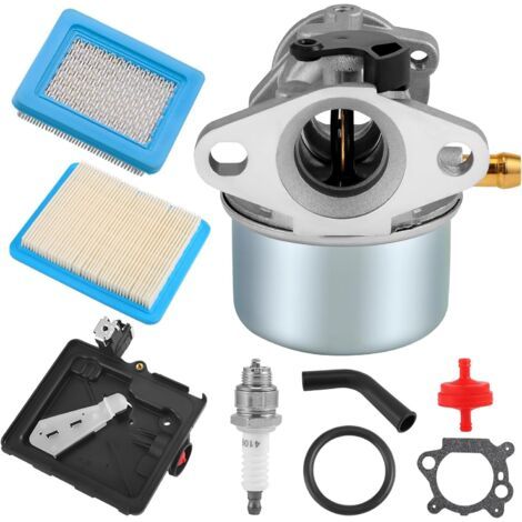 Rasenmäher-vergaser 799868, Vergaser-set 799868, Vergaser-set 799868 498170, Vergaser-ersatz Für Rasenmähermotor Mit Luftfilter Und Zündkerze