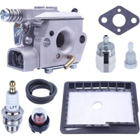Vergaser Für Kettensäge Echo Cs3000 Cs3400 Cs3450 Cs300 – Stabile Luft-/kraftstoffmischung – Einfache Installation – Luftfilter Und Schlauch Im Lieferumfang Enthalten