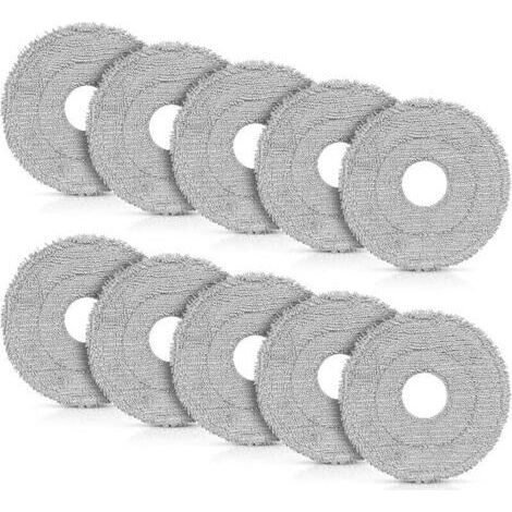 10 Stück Wischtücher Für Dreame L10s Ultra Gen 2 / Mova E30 Ultra / L10s Pro Ultra / X40 Ultra / X40 Master/l40 Ultra/x50 Ultra Complete Roboterstaubsauger, Zubehör Micro-reinigungspads